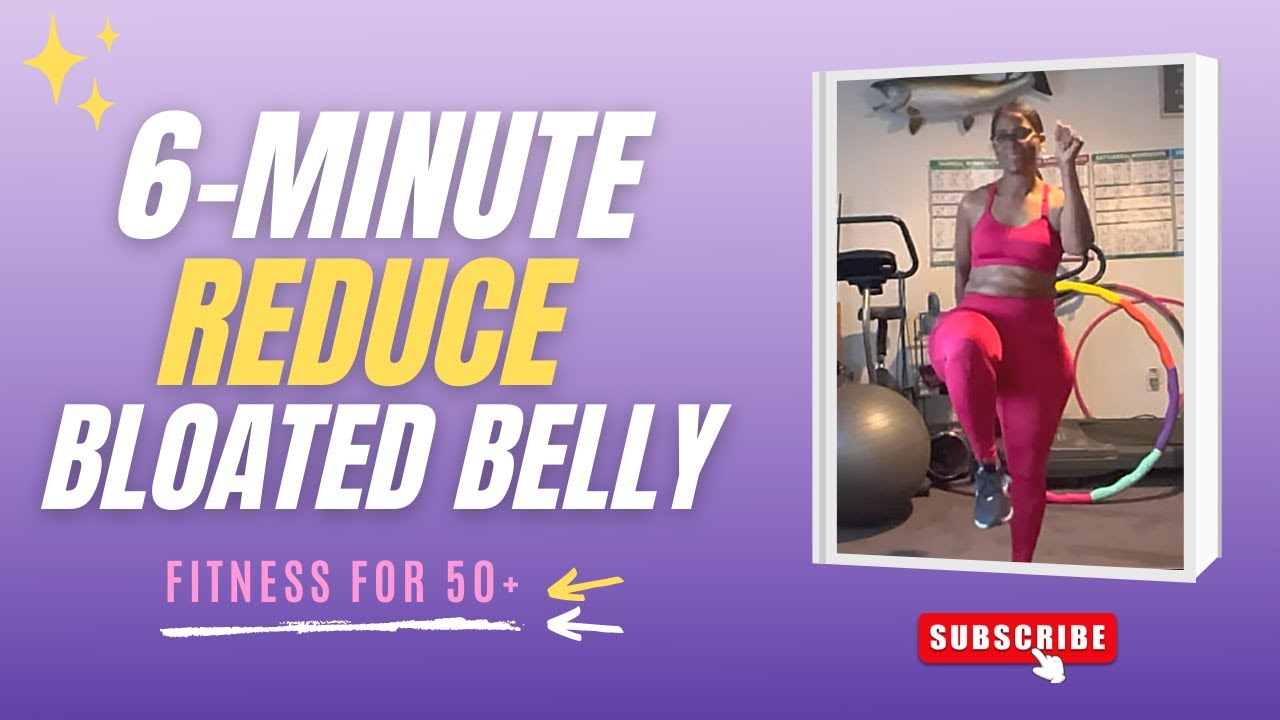 REDUCE Bloated BELLY| DO EVERY NIGHT BEFORE BED| No JUMPING|6 MIN 