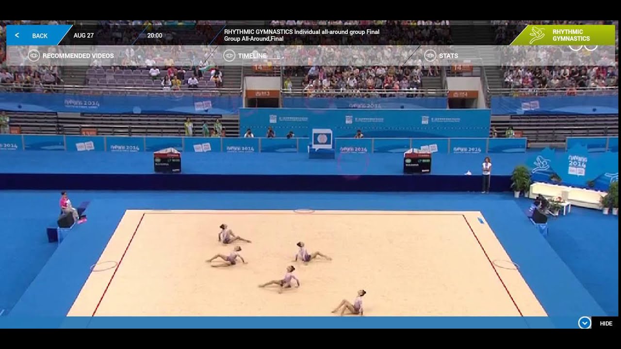 Bulgaria 5 hoops final - Nanjing 2014