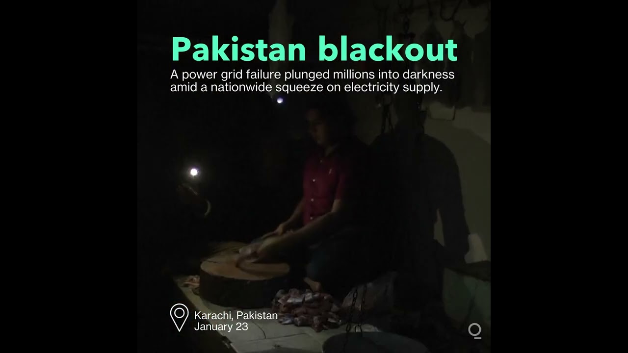 Millions in Pakistan in Nationwide Blackout as Grid Fails