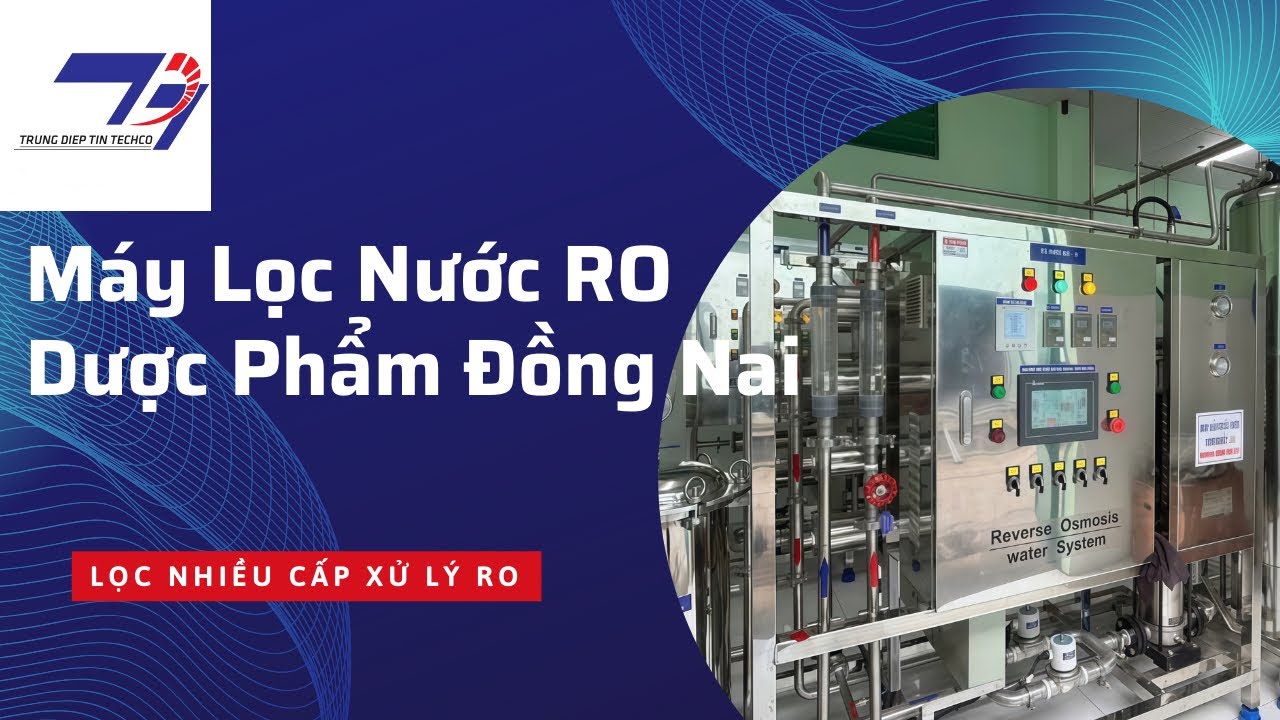 Máy lọc nước cung cấp cho ngành Dược phẩm bệnh viện