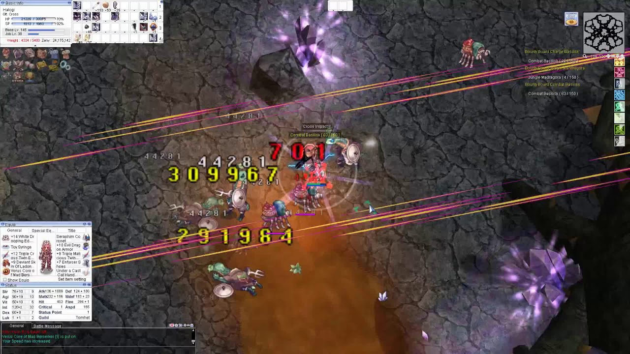 GX Leveling - Cross Impact - Dragon's Nest Bounty Board