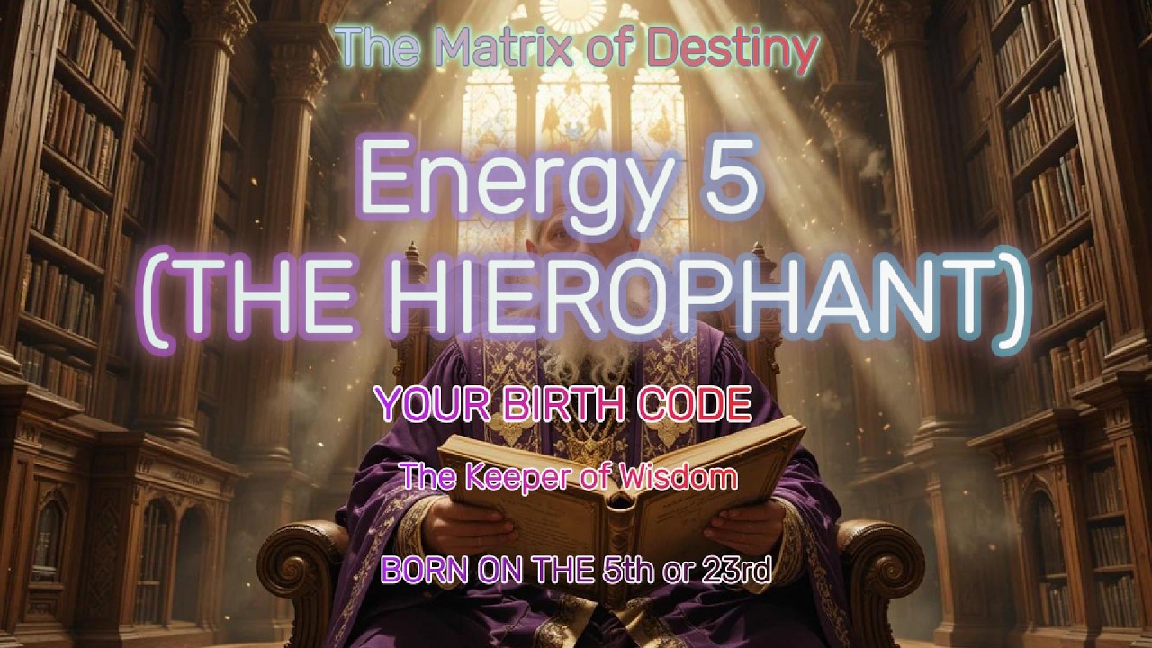DESTINY MATRIX: Energy 5 THE HIEROPHANT
