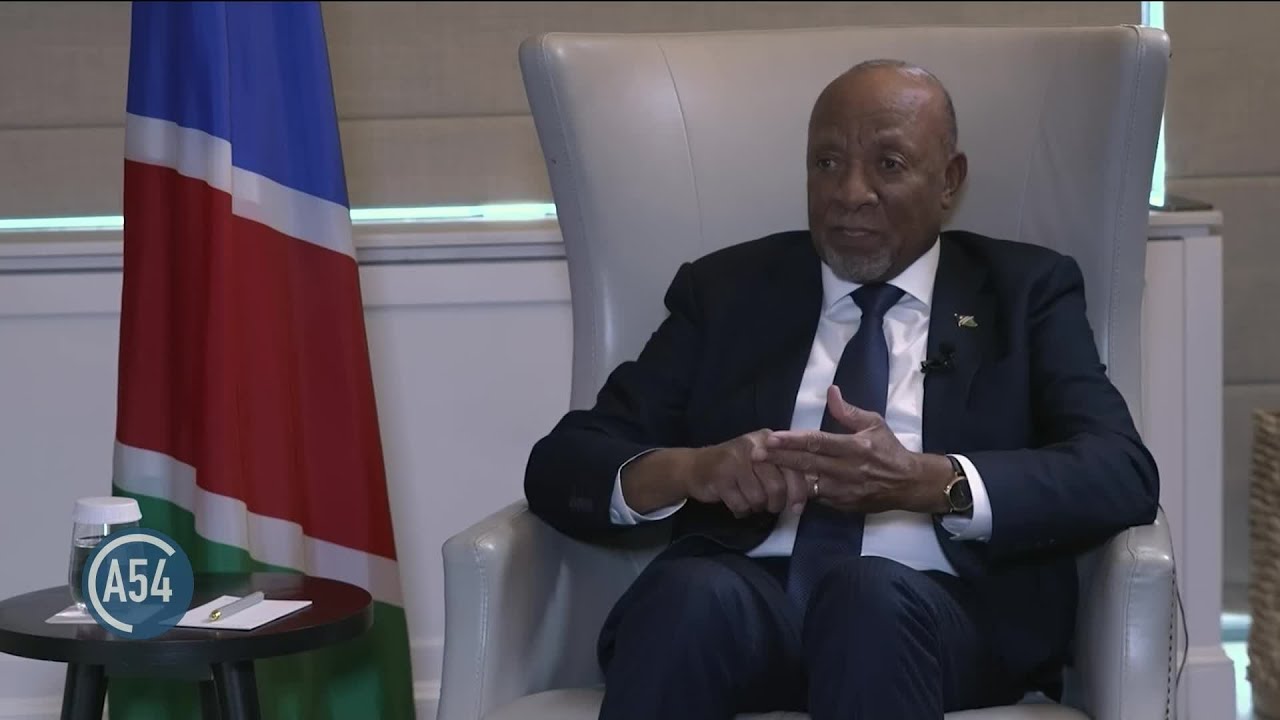 Namibia’s President Nangolo Mbumba speaks to VOA on SWAPO party’s future