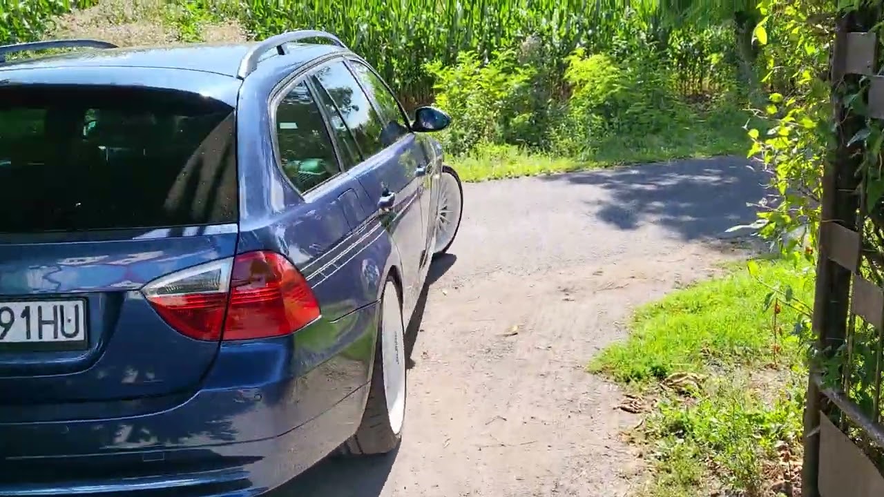 Bmw Alpina d3 2.0 200km sound acceleration