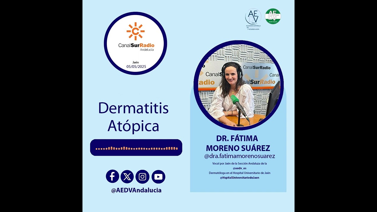AEDV Andalucía | Dermatitis Atópica | Dra. Fátima Moreno-Suárez