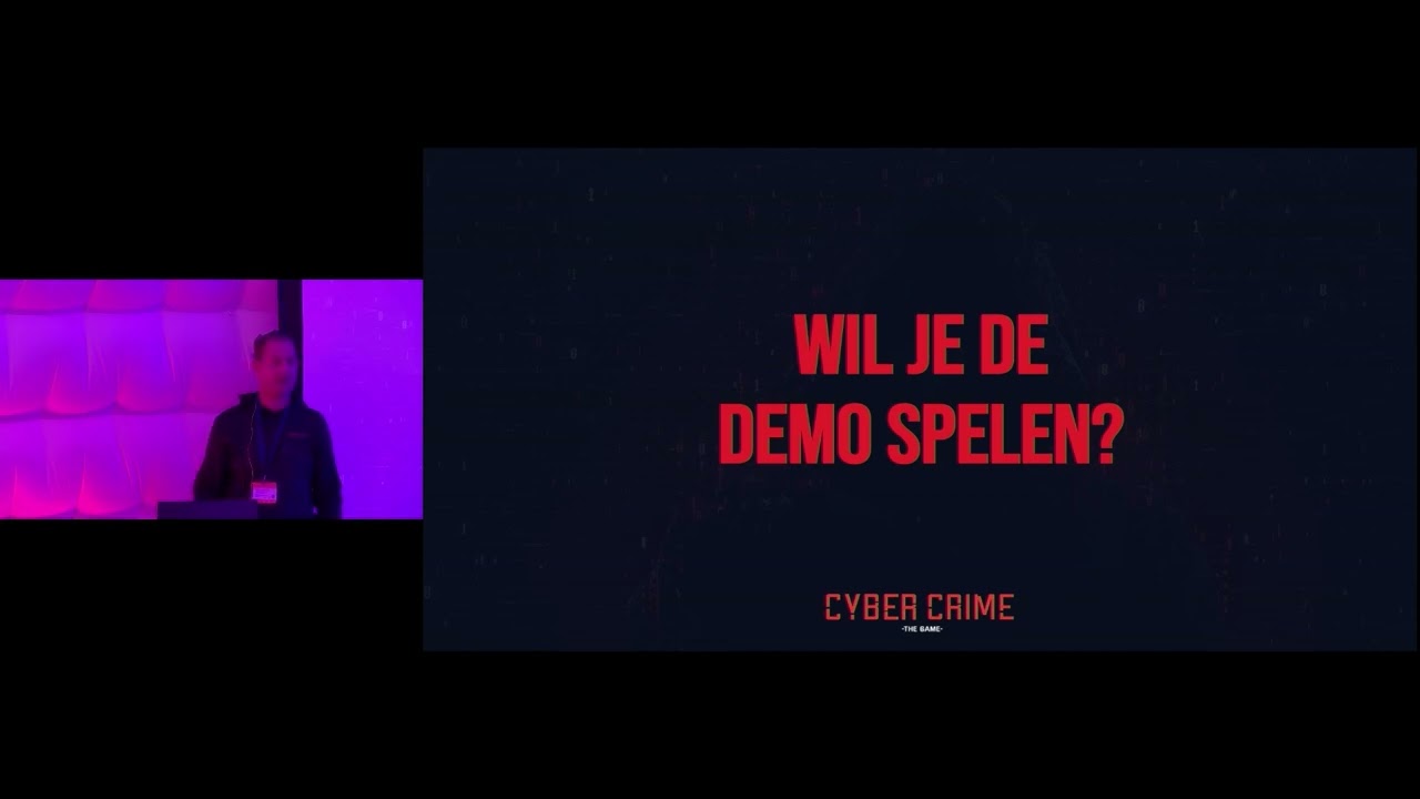 Cyber Crime Game | Dick Schouten | Cybersec Netherlands 2024