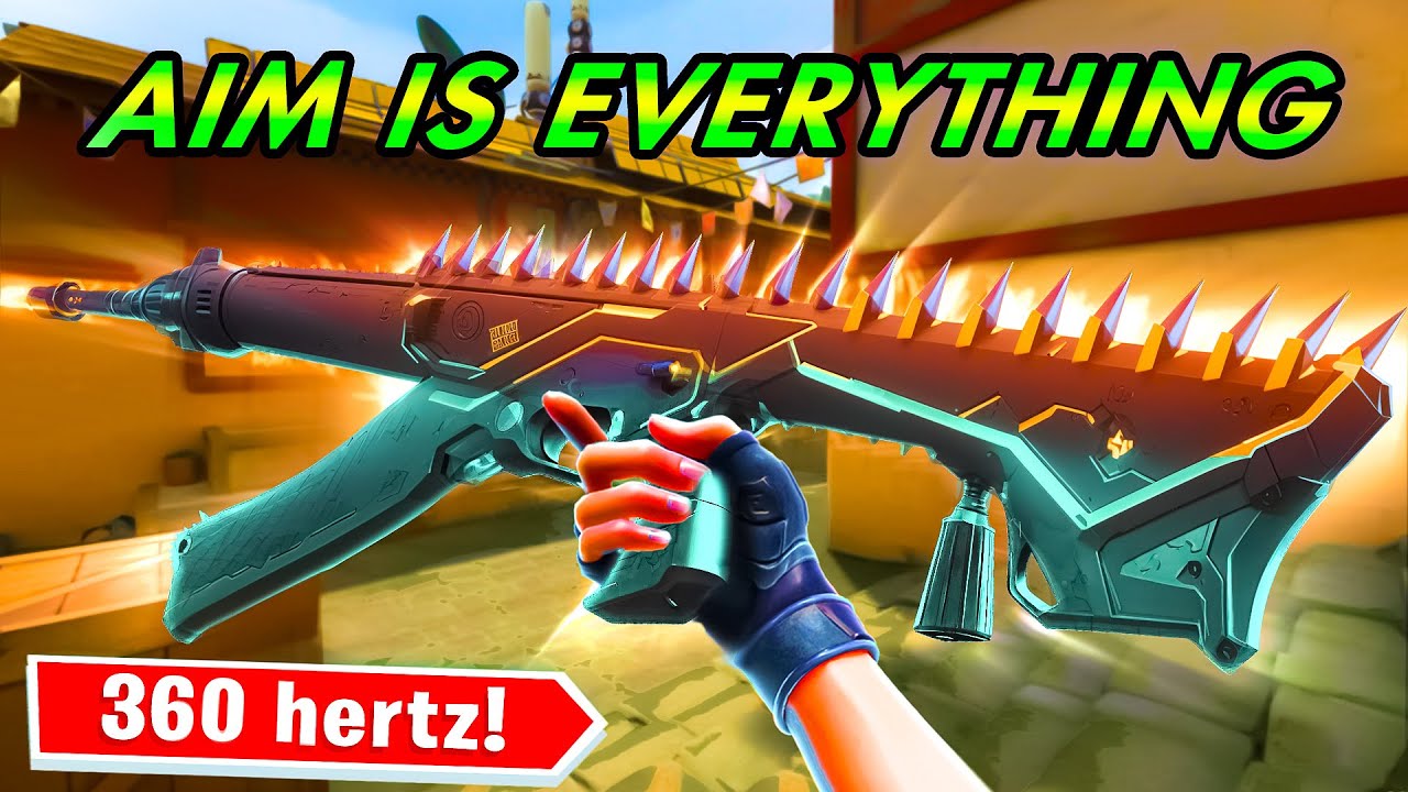 360HZ AiM FEELS LIKE I'M AIMBOTTING - Valorant