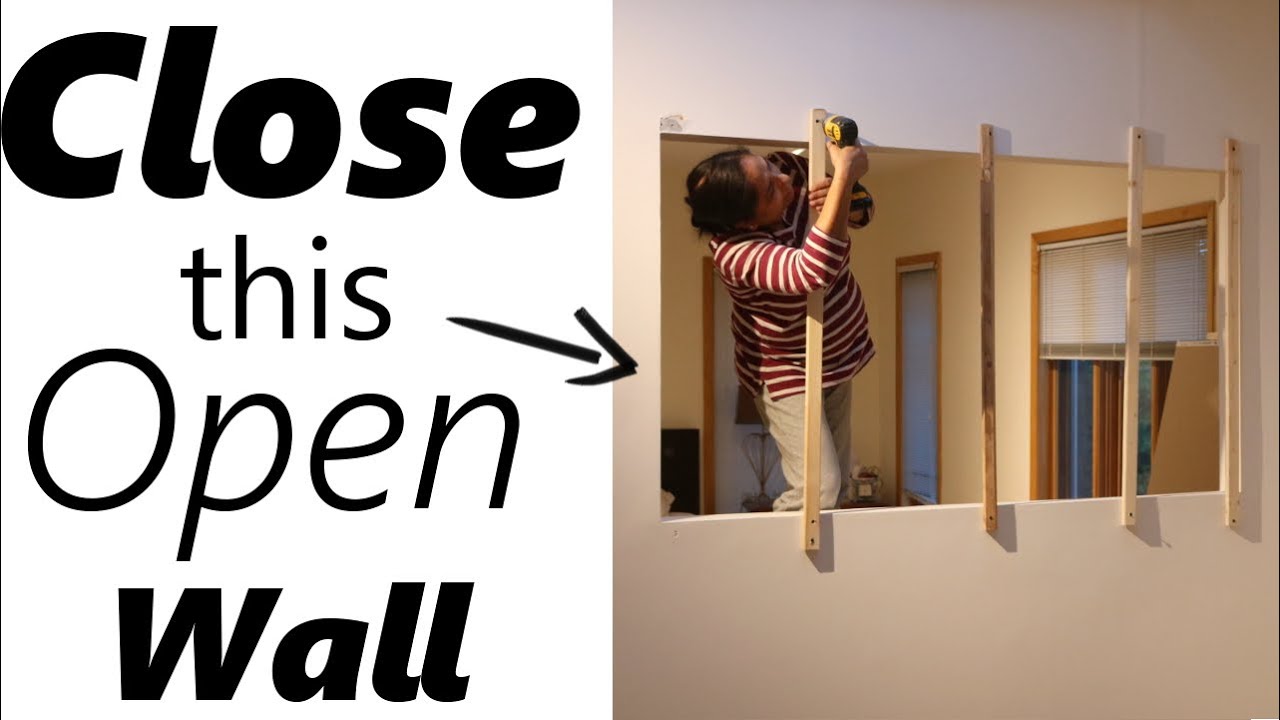 DIY: How to Close Off a Window Opening on an Interior Wall