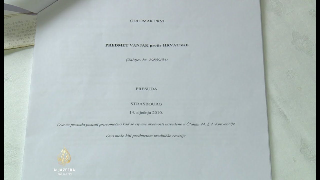 Hrvatska ignorira presude Evropskog suda za ljudska prava