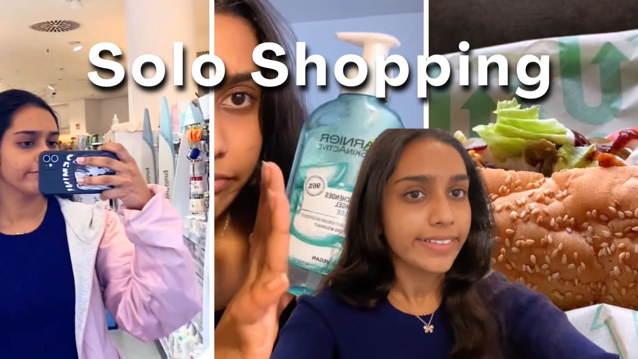 තනියම ඉන්න දවසට මම 💗 | Solo Shopping 🛍️ | Day Vlog 🌧️ | Sinhala Vlog