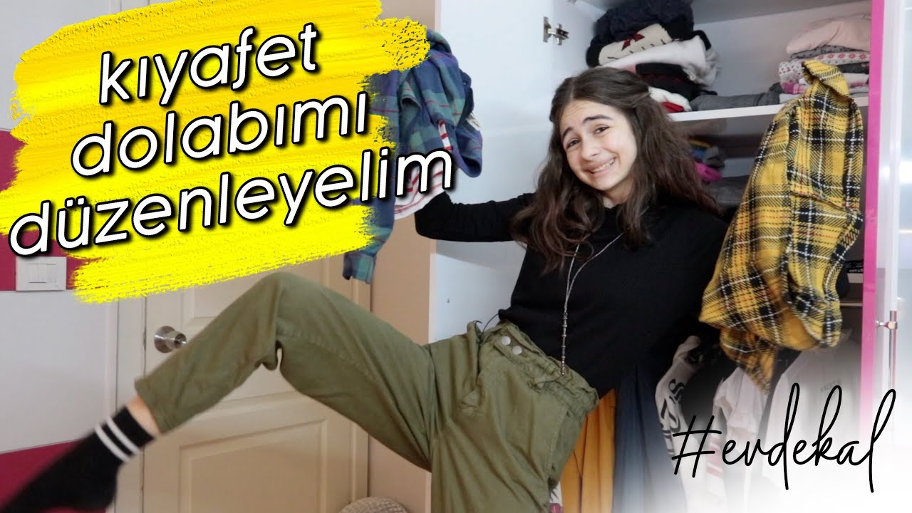 Gardırop Düzenleme | tüm kıyafetlerimi organize edelim👗
