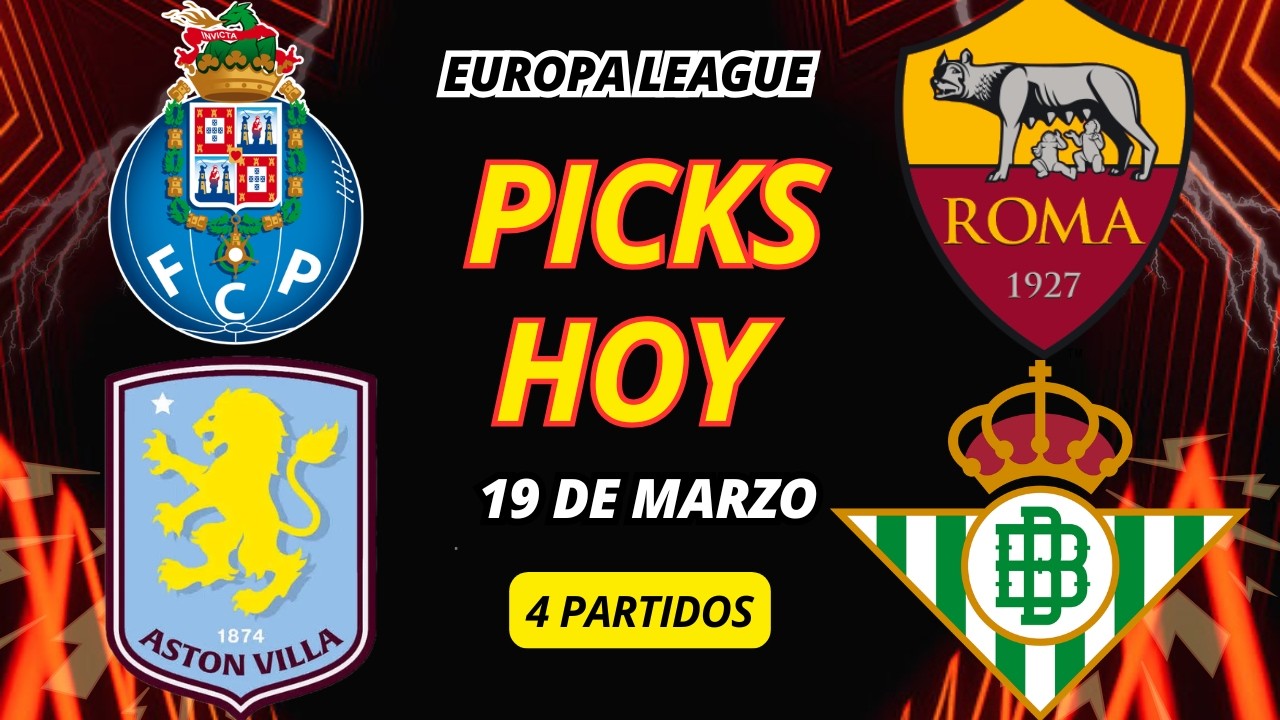 🔥PRONÓSTICOS EUROPA LEAGUE 19 de Marzo | Octavos Europa League Vuelta