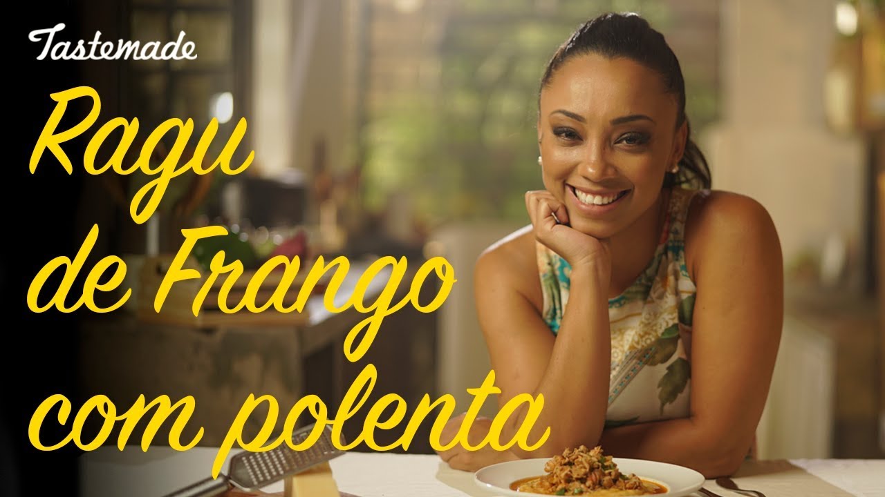 RAGÙ DE FRANGO COM POLENTA CREMOSA com Michele Crispim | Origens