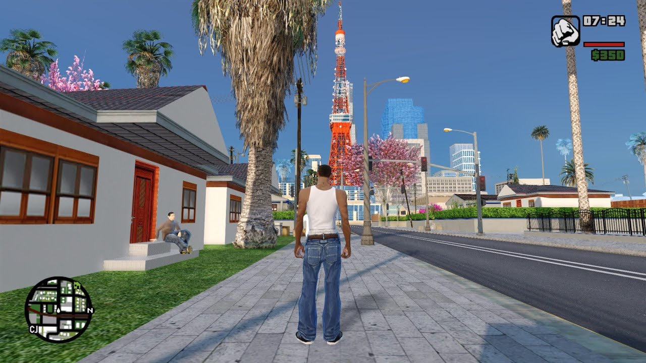 GTA San Andreas - Project Japan Retextured | GTA San Andreas Directx 4.0