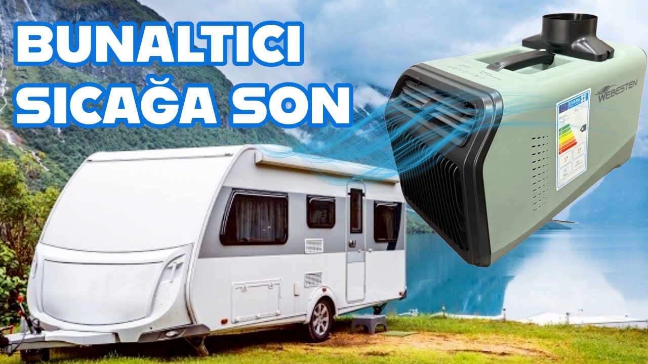 Kampın En Serin Hali! Portatif Klima-Cool Comfort for Van Life & Tents – Webesten AC Demo