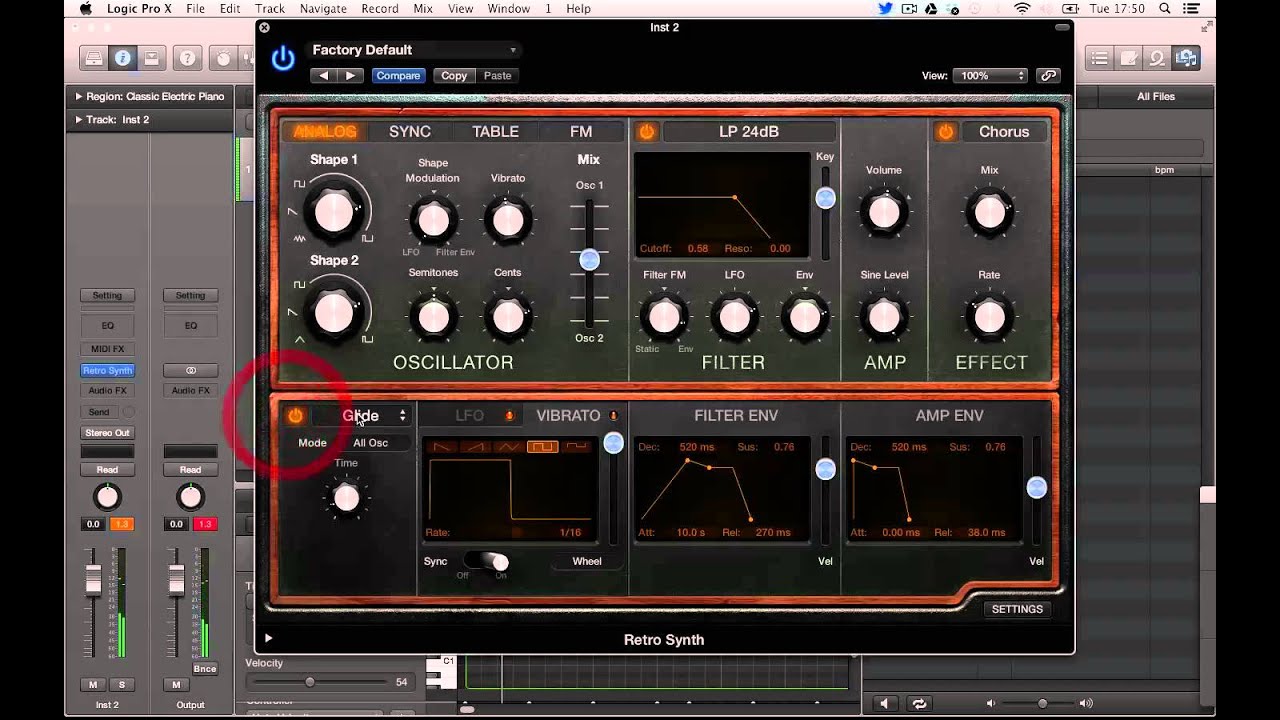 SA - 'Logic Pro X' First Look - 03 Retro Synth