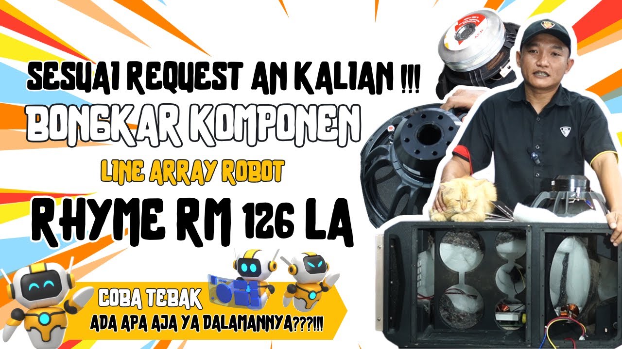 SESUAI REQUEST AN KALIAN !! BONGKAR KOMPONEN LINE ARRAY 