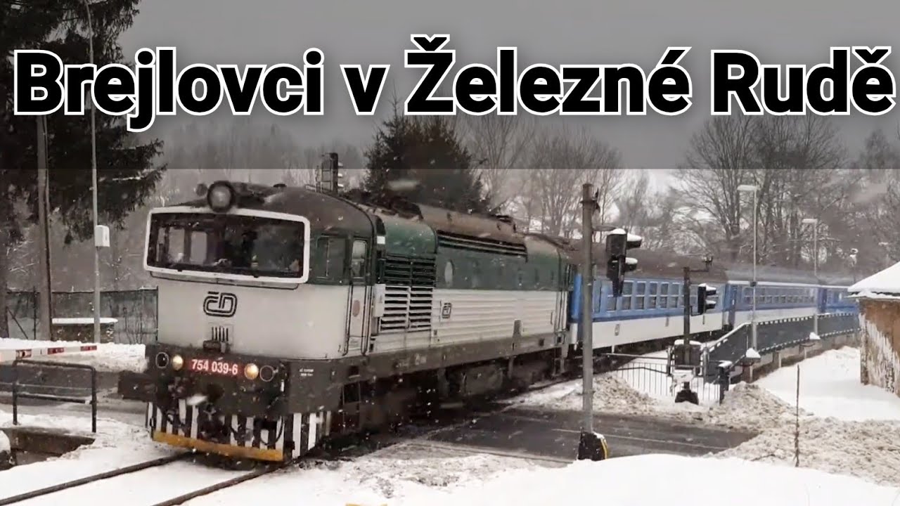 Brejlovci 754 v Železné Rudě - zima 2023
