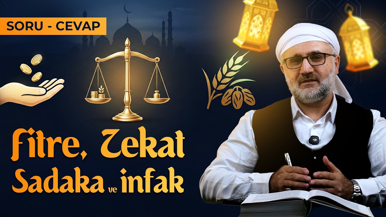 FİTRE, ZEKAT, SADAKA VE İNFAK İLE İLGİLİ FIKHİ SOHBET | SORU-CEVAP