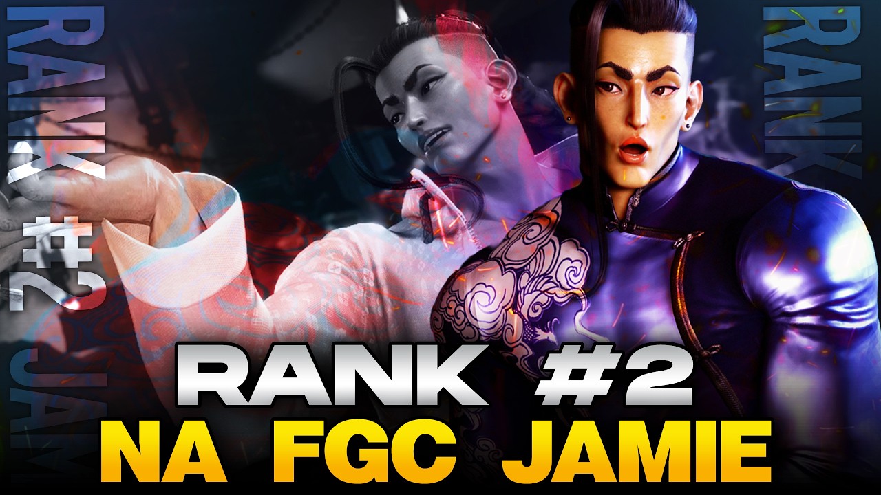 SF6 ▰ New Jamie Pro From NA FGC Reach RANK 2 ▰ StreetFighter 6 High level Highlights
