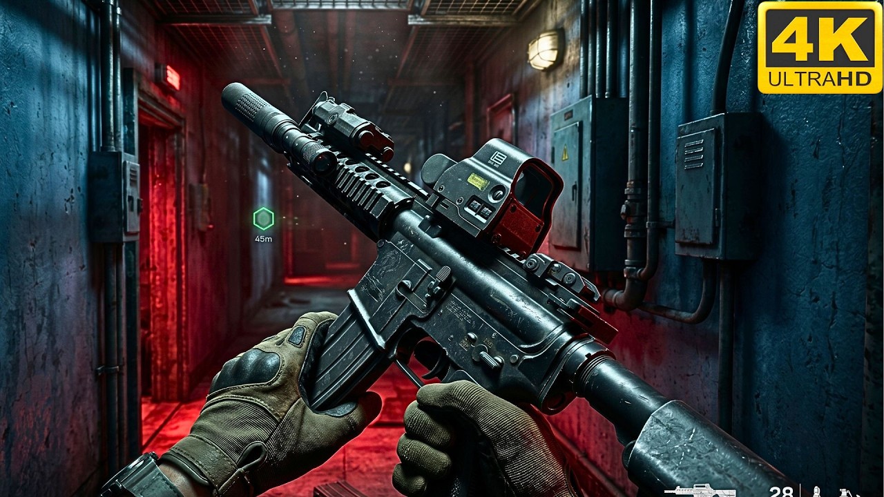 Realistic Military Shooter Gameplay in 4K | Non-Stop Action