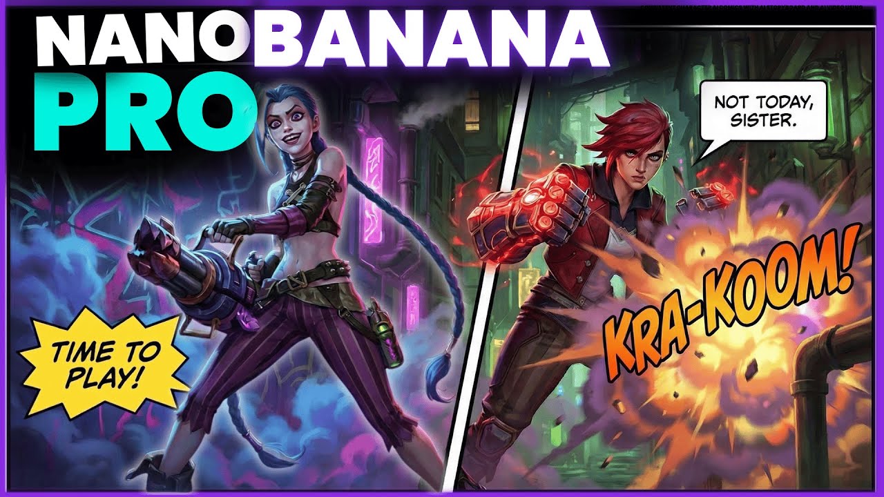 Nano Banana PRO создает ИИ-комиксы за считанные секунды!