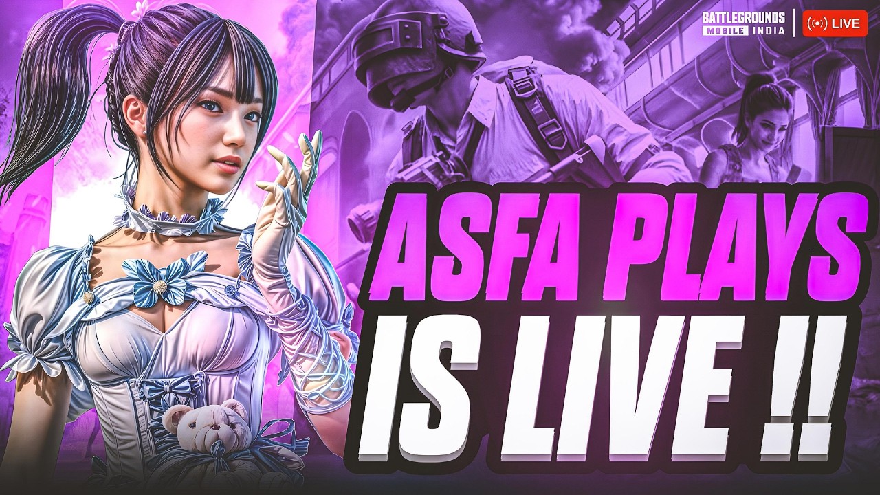 BGMI LIVE 🔴| Let's play WOW mode & Classic with ASFA PLAYS🌸- DAY 30 #bgmi #bgmilive #girlgamer #yt