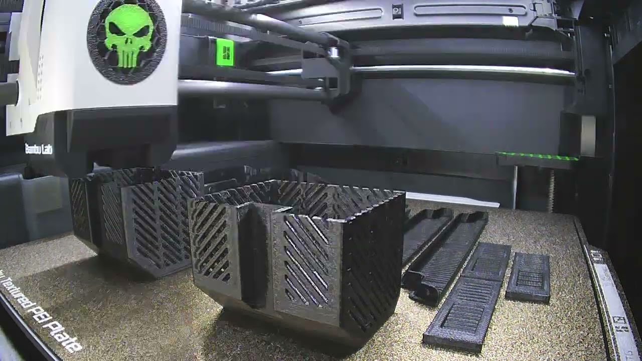 Bambu Lab P1S Time Laps AMS Dry Pods & Desiccant trays
