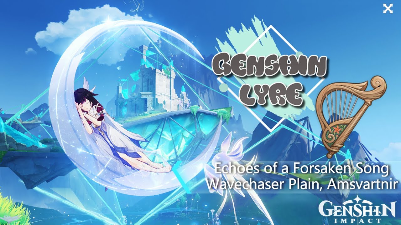 [GENSHIN LYRE] Nod-Krai 6.3 OST: Wavechaser Plain, Amsvartnir | Echoes of a Forsaken Song「追放者の淋しい歌」