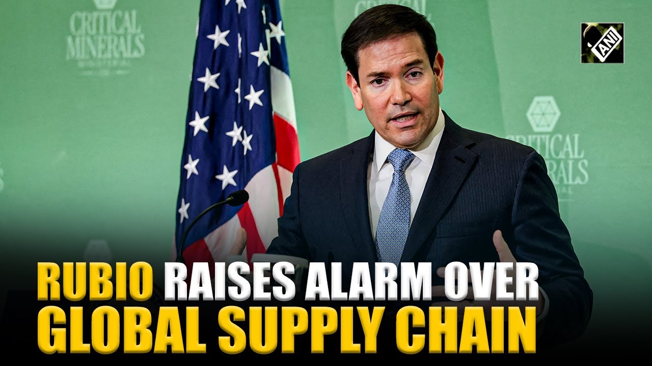 US’ Rubio calls for “reliable global supply chain” of critical minerals amid China’s domination