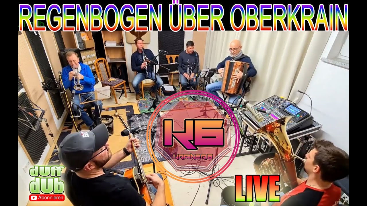 Regenbogen über Oberkrain von Slavko Avsenik / KRAINER 6