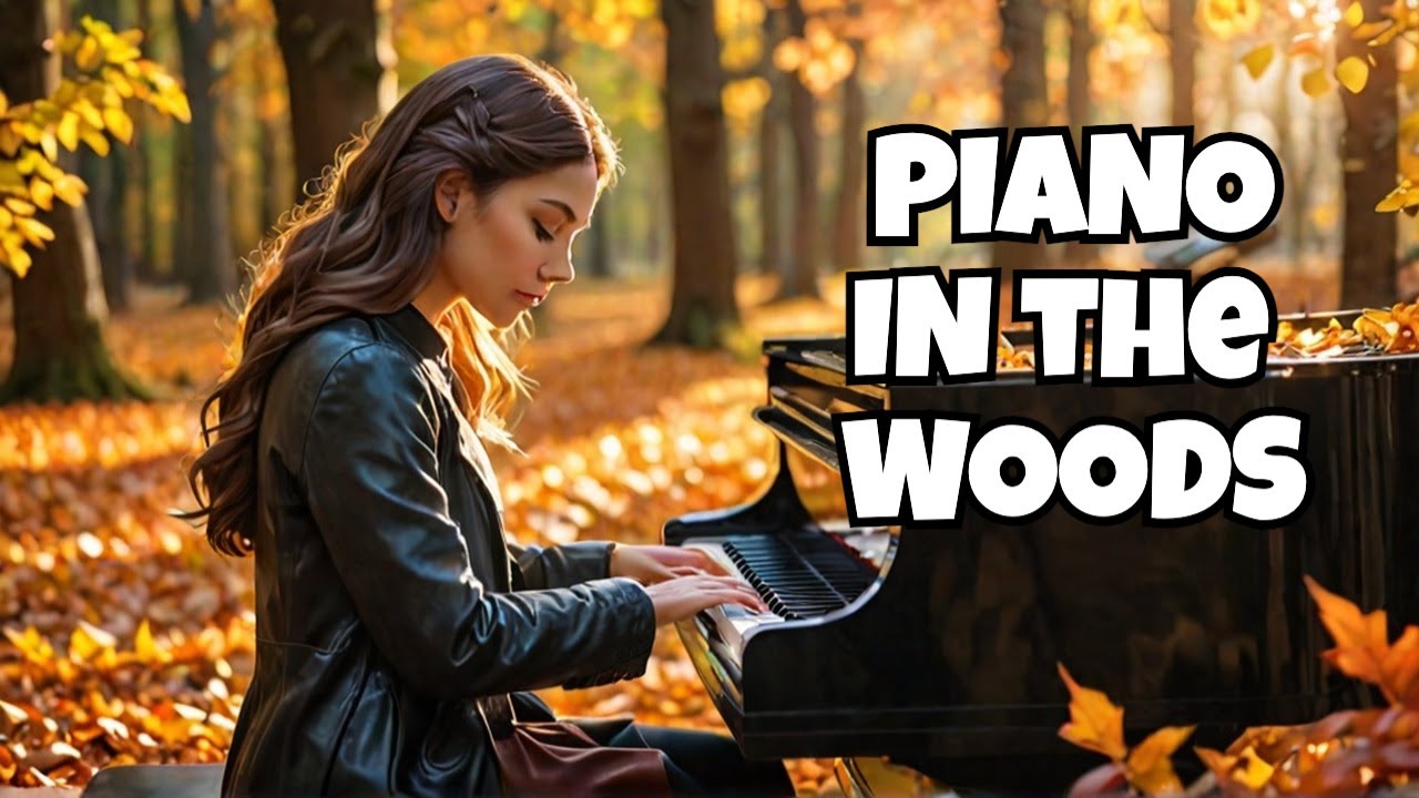 🎹 Autumn Piano in the Woods | Relaxing Music & Forest Ambience