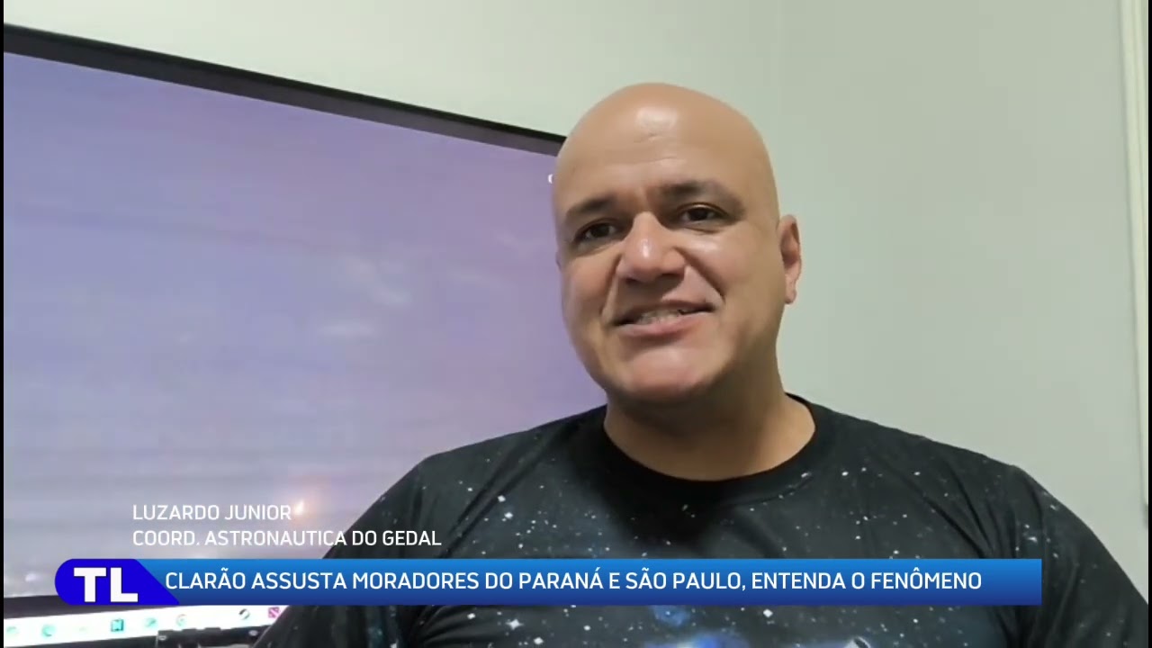 Clarão assusta moradores