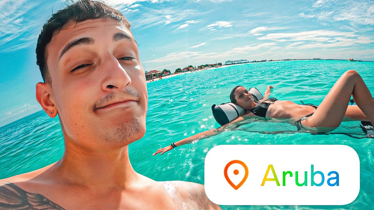 VIAJAMOS A NUEVAS PLAYAS CON MI NOVIA 😍🇦🇼 | Vlog de Viaje #5 | ELNARI