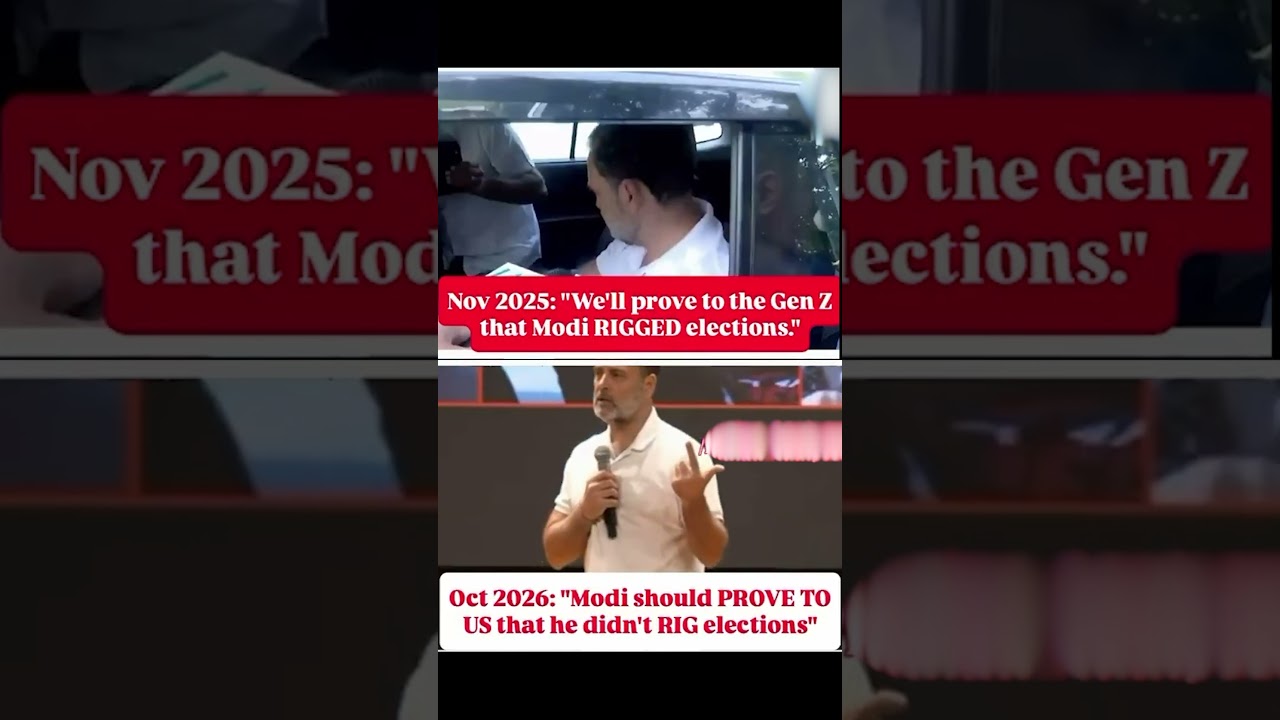 Rahul Gandhi&rsquo;s Election Claim Takes a U-Turn? | #BJP
