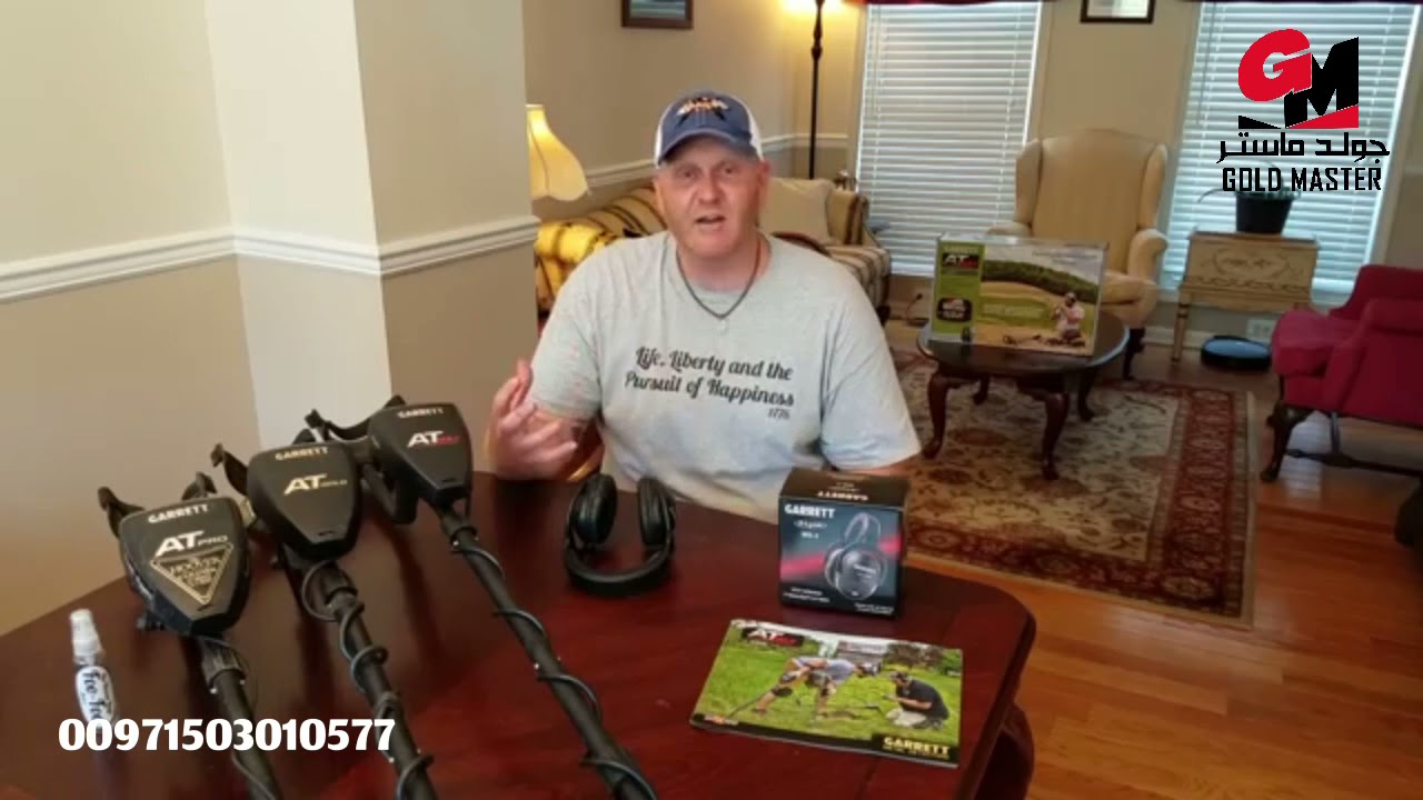 Garrett AT Max raw gold detector