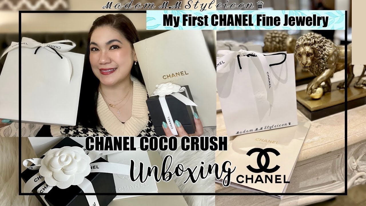 MY FIRST CHANEL FINE JEWELRY UNBOXING *COCO CRUSH* | FIRST IMPRESSION, SIZE, WEIGHT &  PRICING |ℳ.ℳ♛