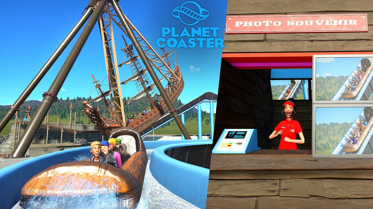 Planet Coaster : Mon NOUVEAU parc d'attraction TROPICAL ! 🌴🎢