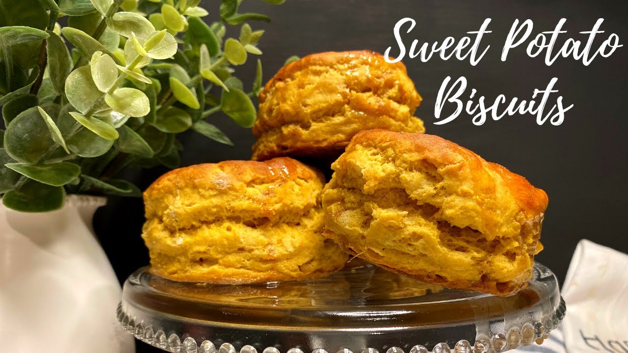 How to Make SOUTHERN SWEET POTATO BISCUITS WITH CINNAMON HONEY BUTTER GLAZE