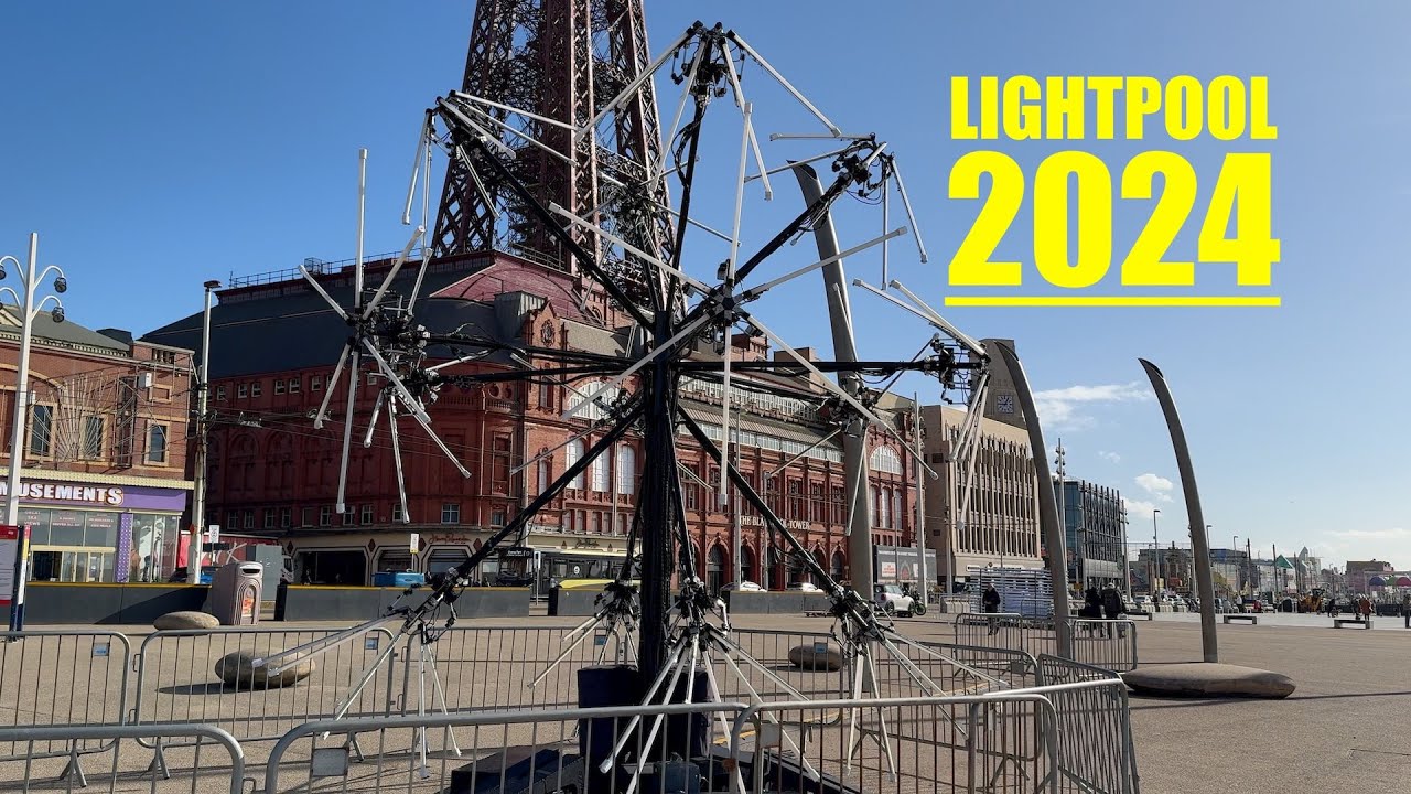 Blackpools Lightpool Ready for Tomorrow 🪼💡