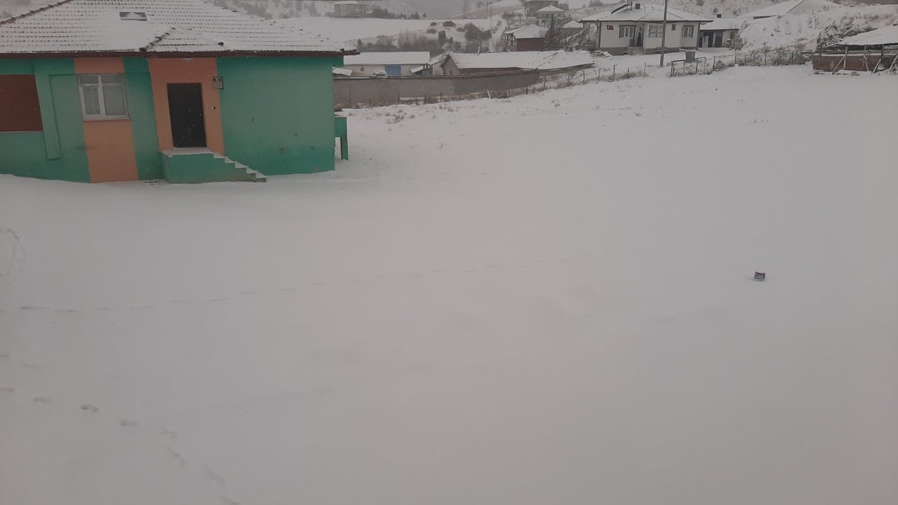 Kara kış geldi.hayvan bakimi ve zor kış sartlari.