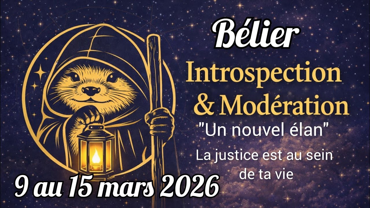 Bélier ♈ 9 au 15 mars 2026 🎏 l TU VAS Y ARRIVER, DANS TON TIRAGE 3 X SUCCÈS😆 DONC ZEN #bélier #aries