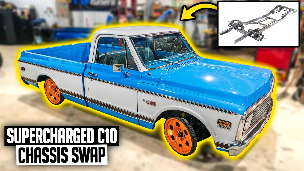 '72 C10 + Supercharged LS + GSI Chassis Swap - Slammed C10 Chevy Ep. 1