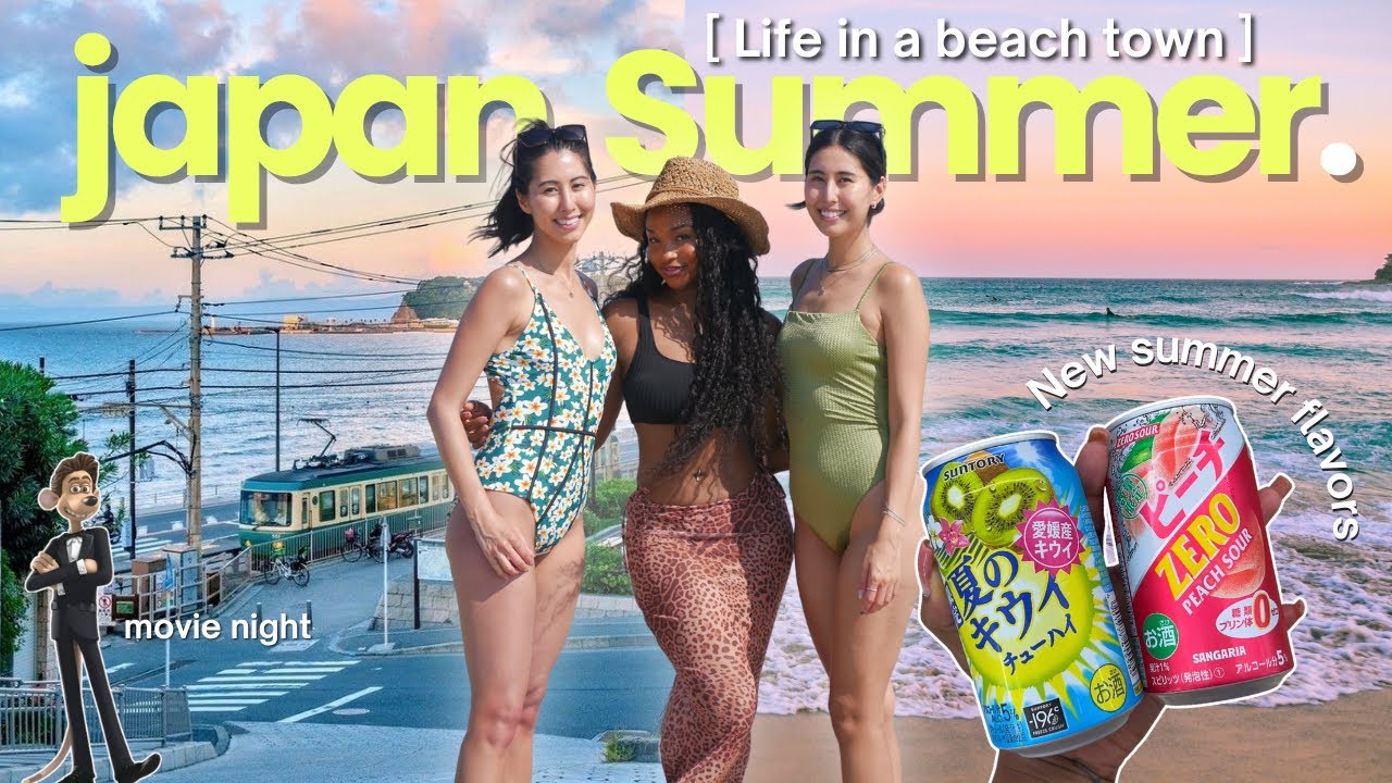 SUMMER WEEKEND IN JAPAN | Living in a Beach Town
