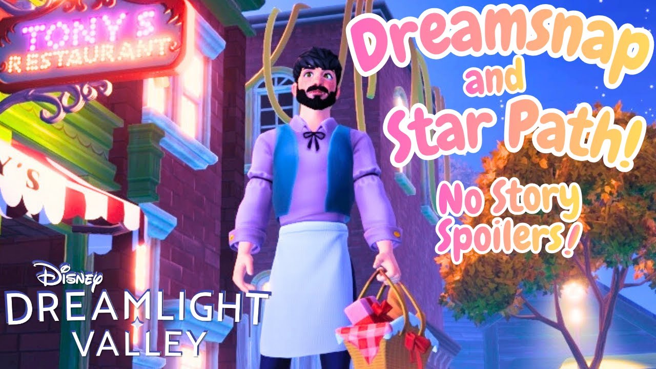 Bella Notte Dreamsnap and Star Path! No Story Spoilers! | Disney Dreamlight Valley