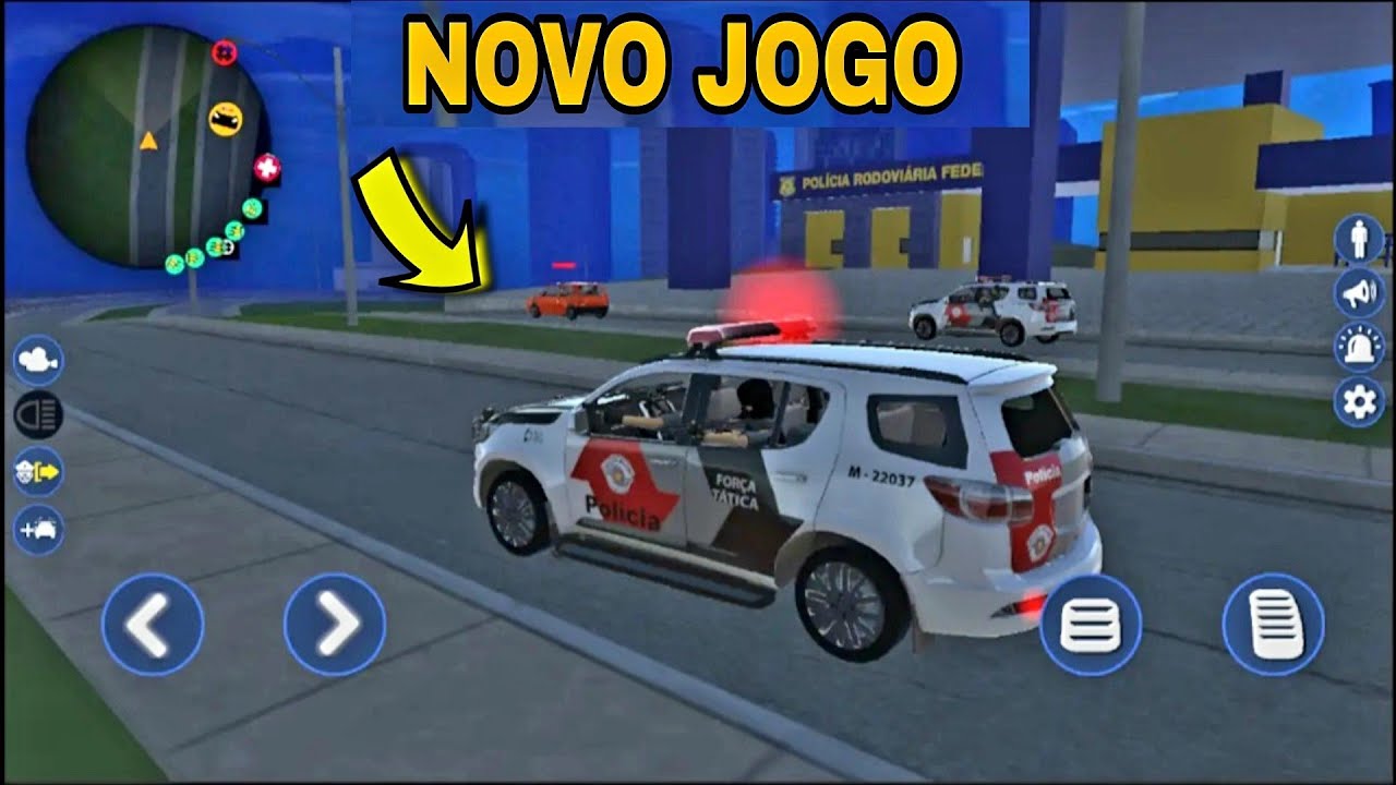 SAIU NOVO JOGO DE POLÍCIA ESTILO RP PRA CELULAR 🚔