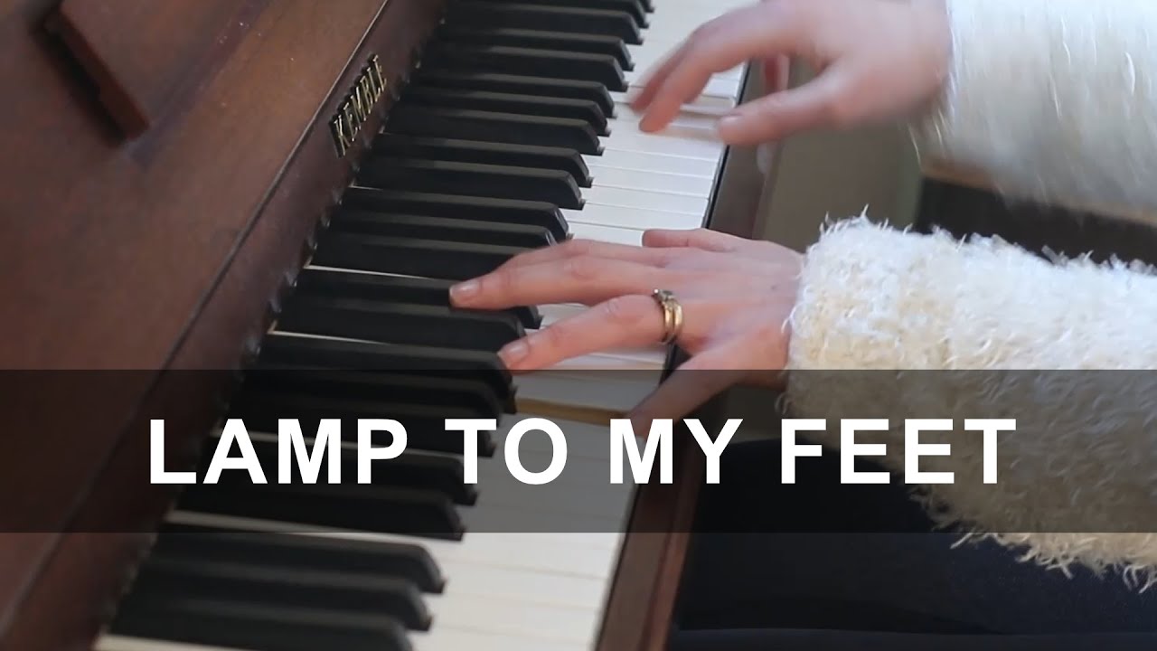 LAMP TO MY FEET. Spontaneous piano instrumental music. 444Hz. Worship  prayer meditation  soaking