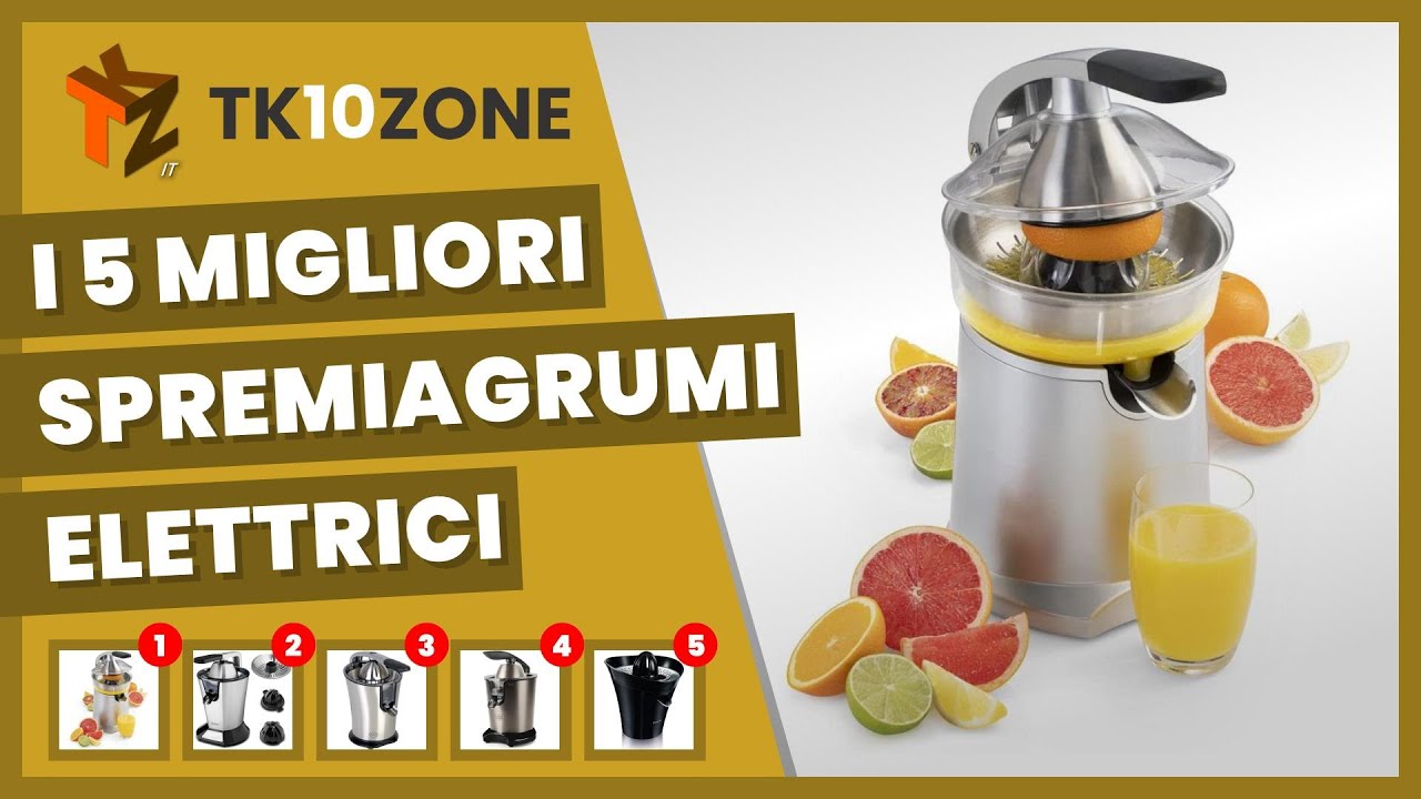 I 5 migliori spremiagrumi elettrici