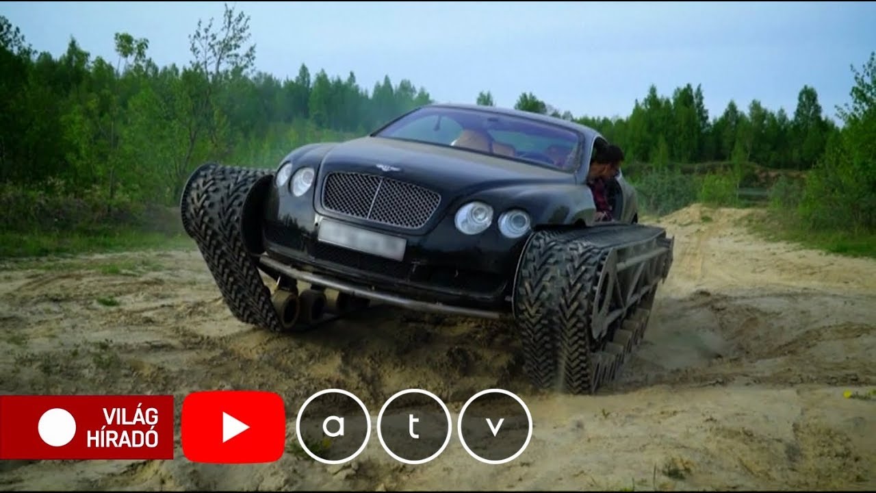 L&aacute;nctalpas Bentleyt k&eacute;sz&iacute;tett egy orosz vlogger