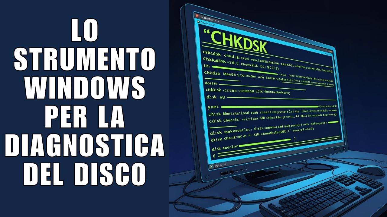 Usa questo semplice comando su Windows per verificare o riparare il tuo DISCO interno o esterno